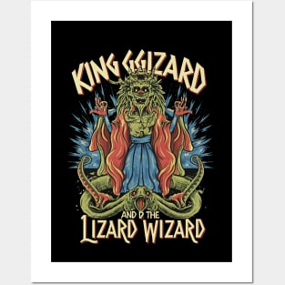 King Gizzard And The Lizard Wizard Posters and Art